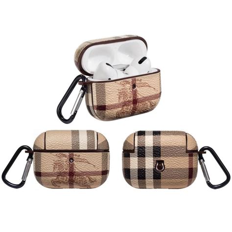 burberry air pod pro case|Burberry earbuds case.